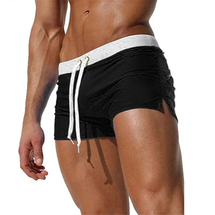 Men’s Drawstring Swim Trunks