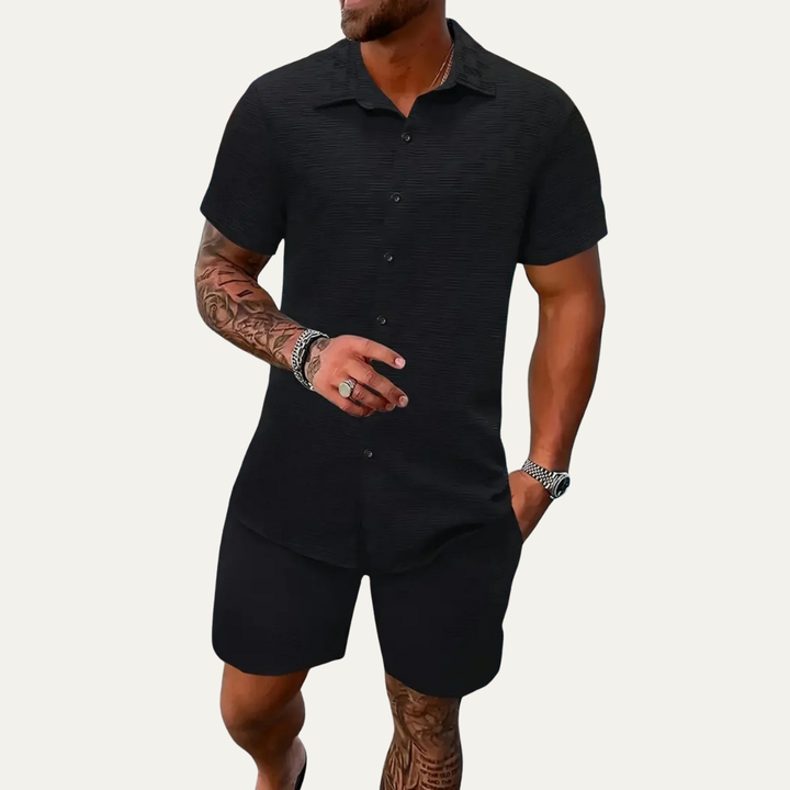 Summer Shirt and Shorts Set