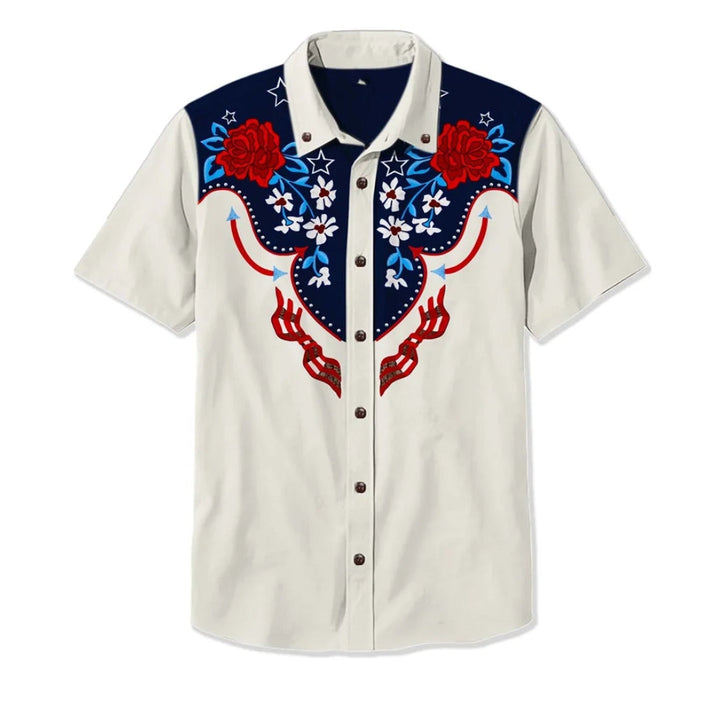 Embroidered Western Shirt