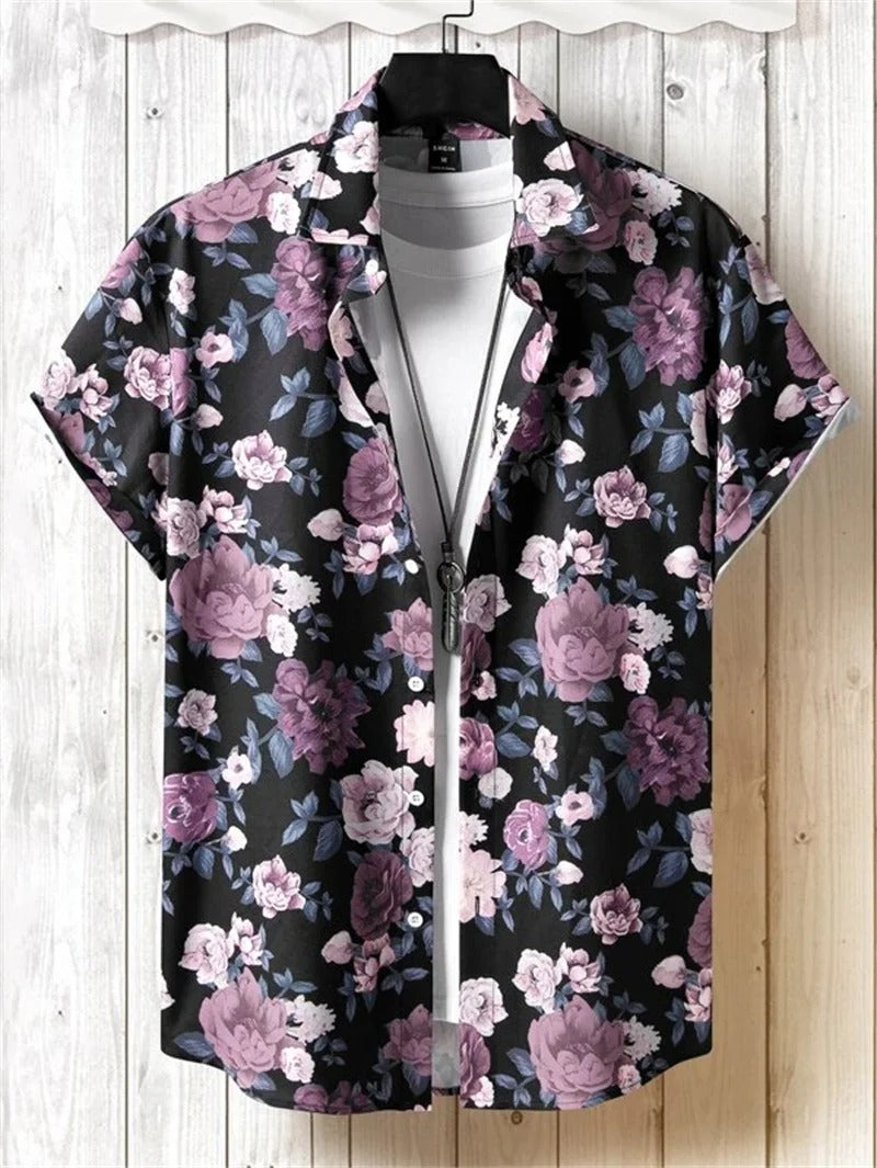 Floral Short Sleeve Shirt