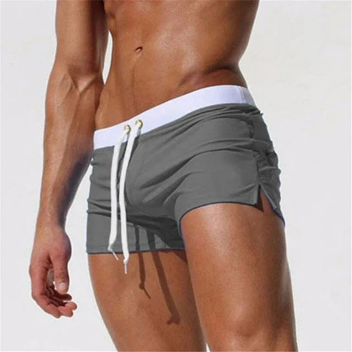 Men’s Drawstring Swim Trunks