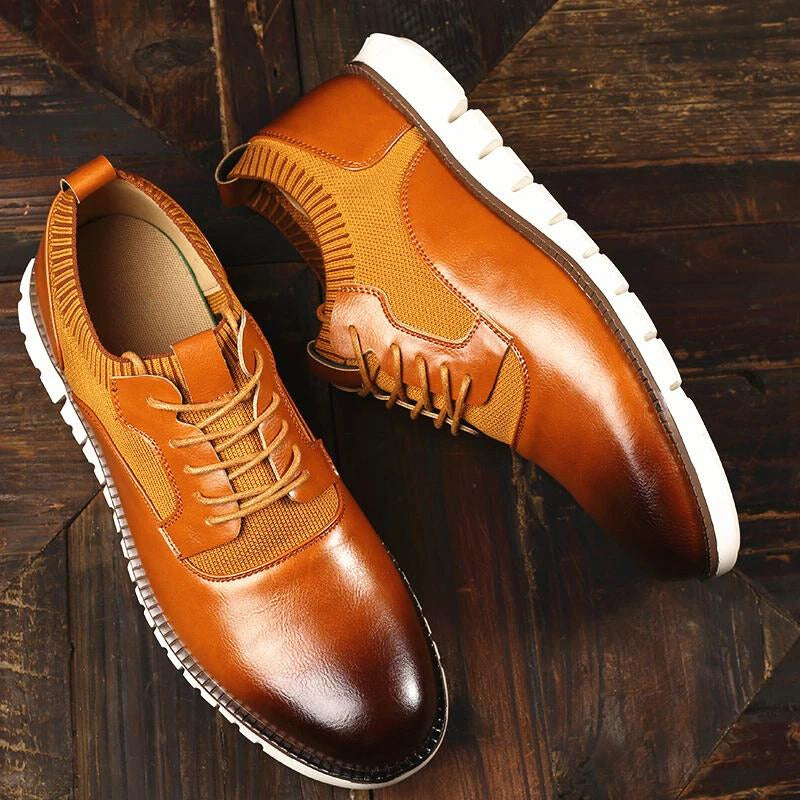 Casual Lace-Up Sneakers