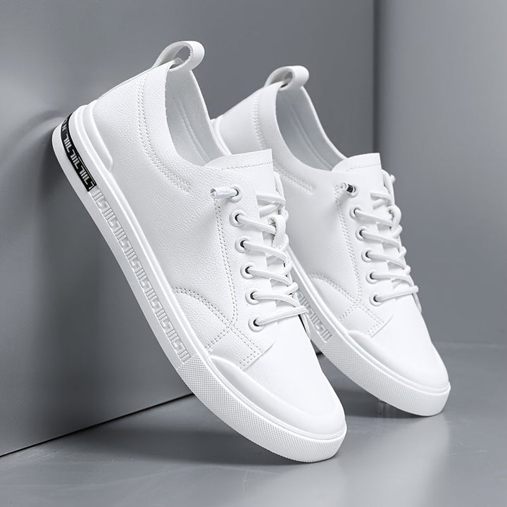 Minimal Lace-Up Sneakers