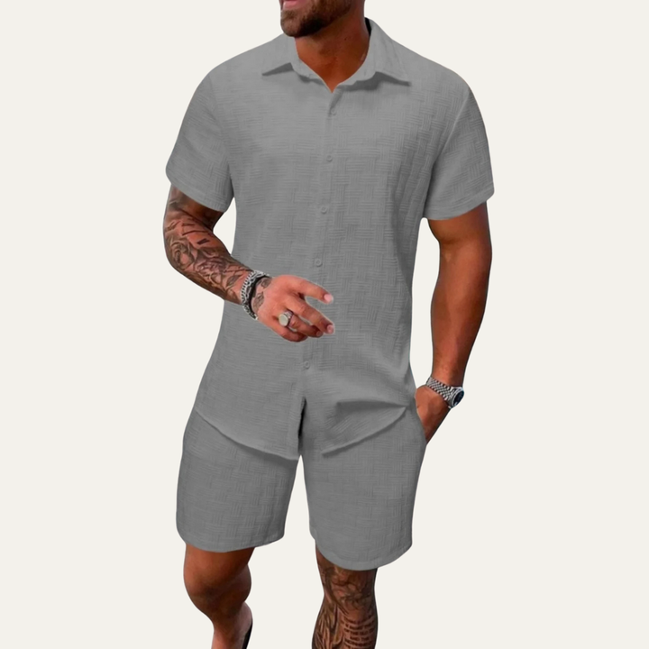 Summer Shirt and Shorts Set