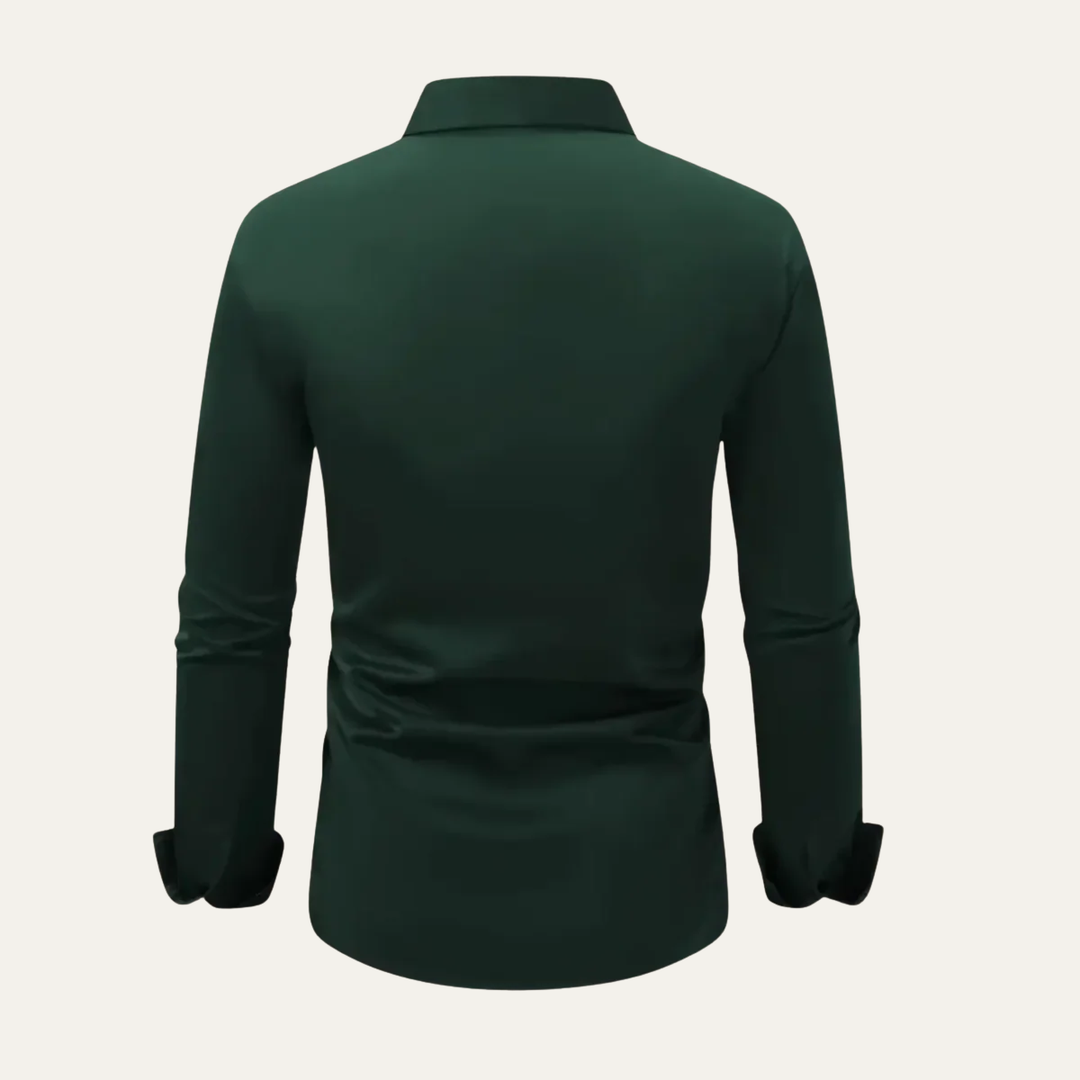 Stretch Button-Up Slim Fit Dress Shirt