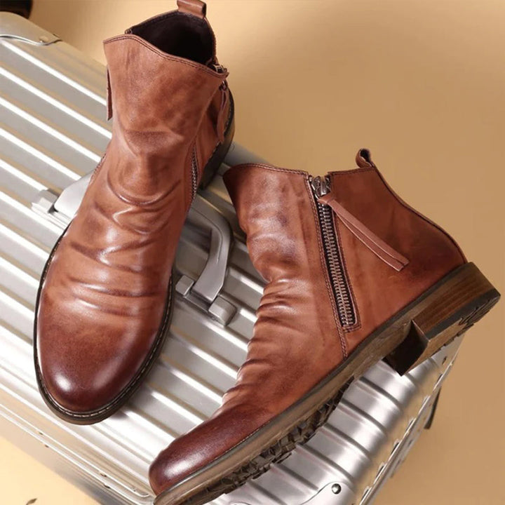 Sleek Side-Zip Boots