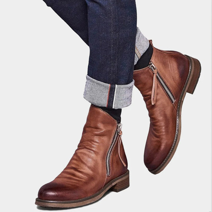 Sleek Side-Zip Boots