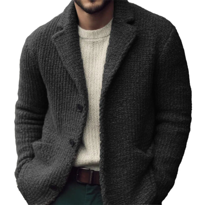 Men’s Button Front Knit Cardigan