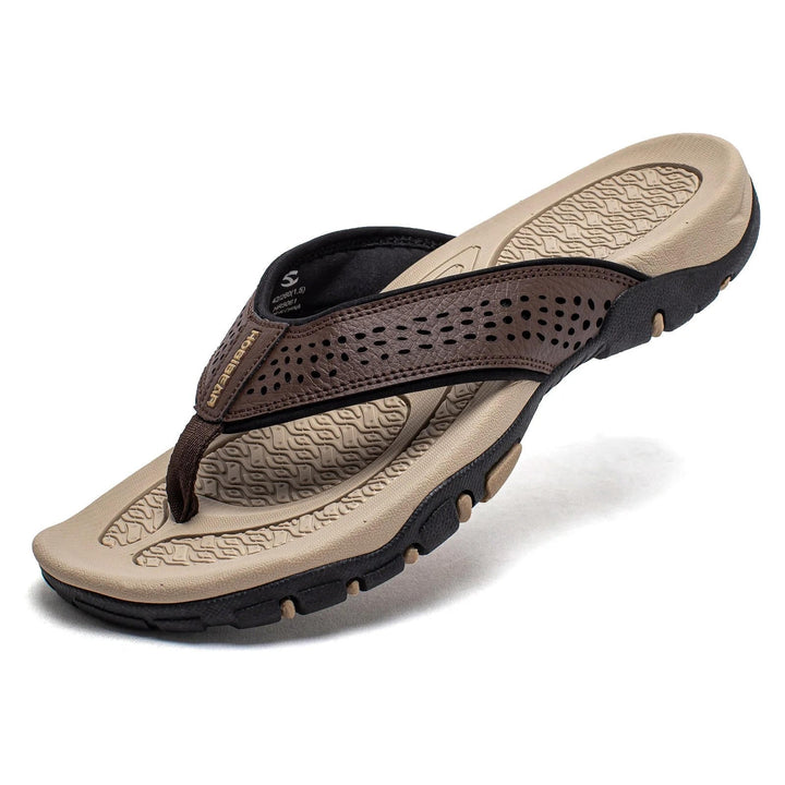 Contoured Footbed Flip Flops