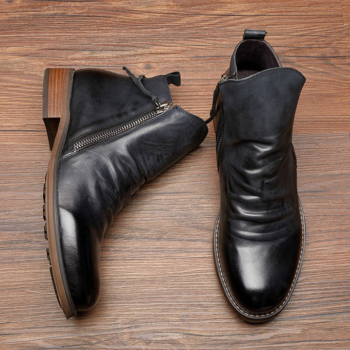 Sleek Side-Zip Boots