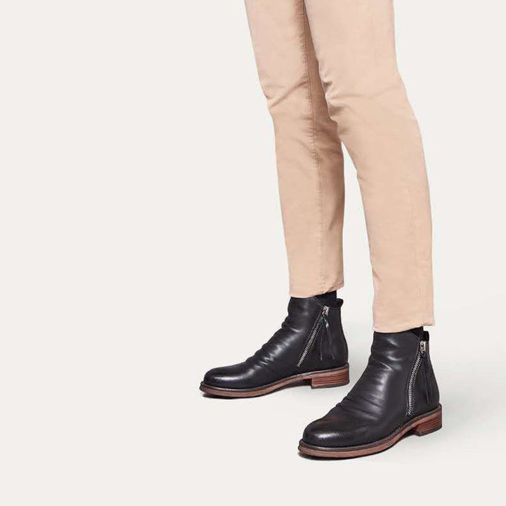 Sleek Side-Zip Boots