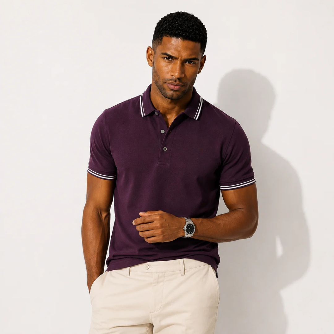 Classic Cotton-Feel Polo Shirt