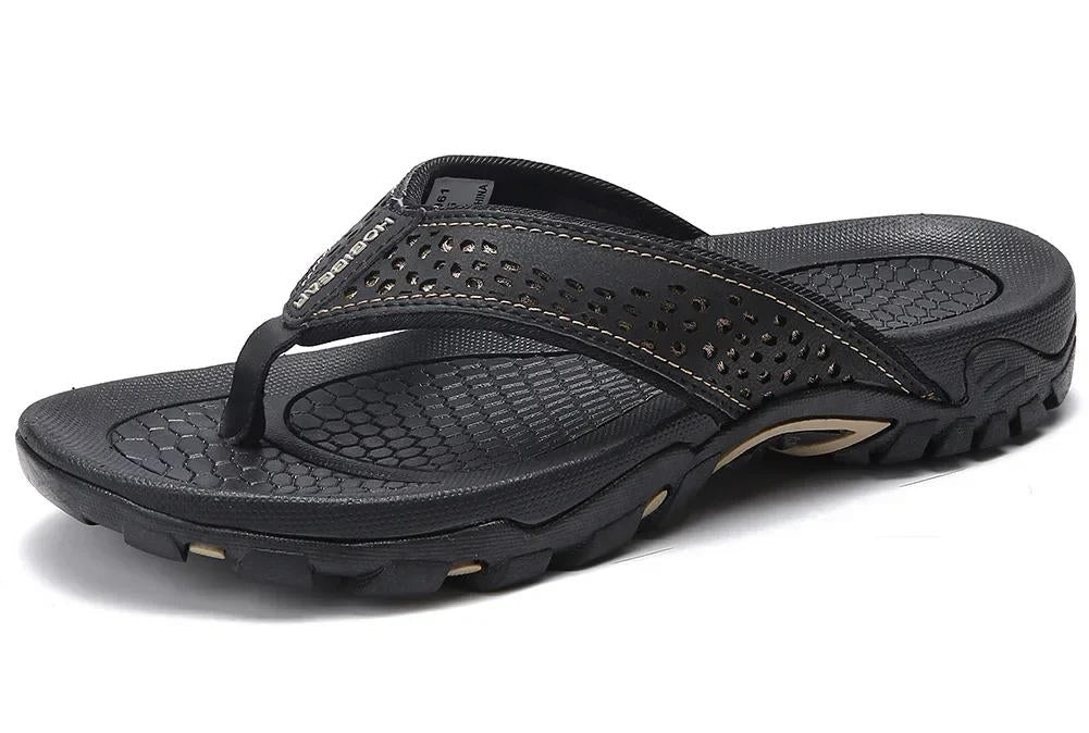 Contoured Footbed Flip Flops