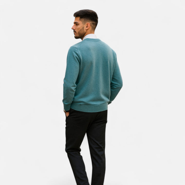 Men’s classic-inspired Crewneck Knit Sweater