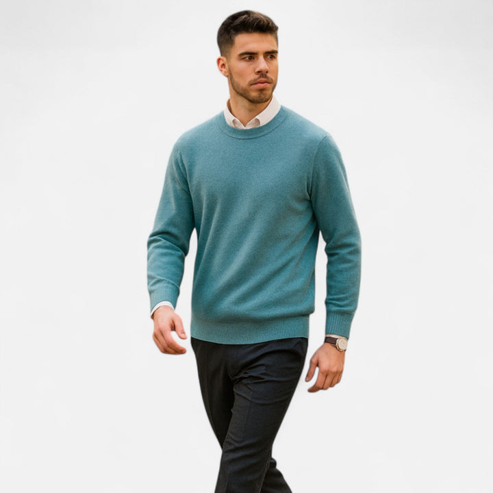 Men’s classic-inspired Crewneck Knit Sweater
