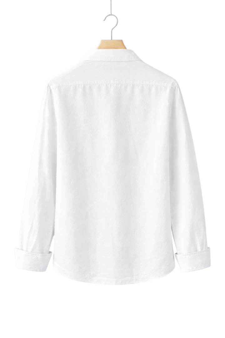 Textured Linen-Look Shirt
