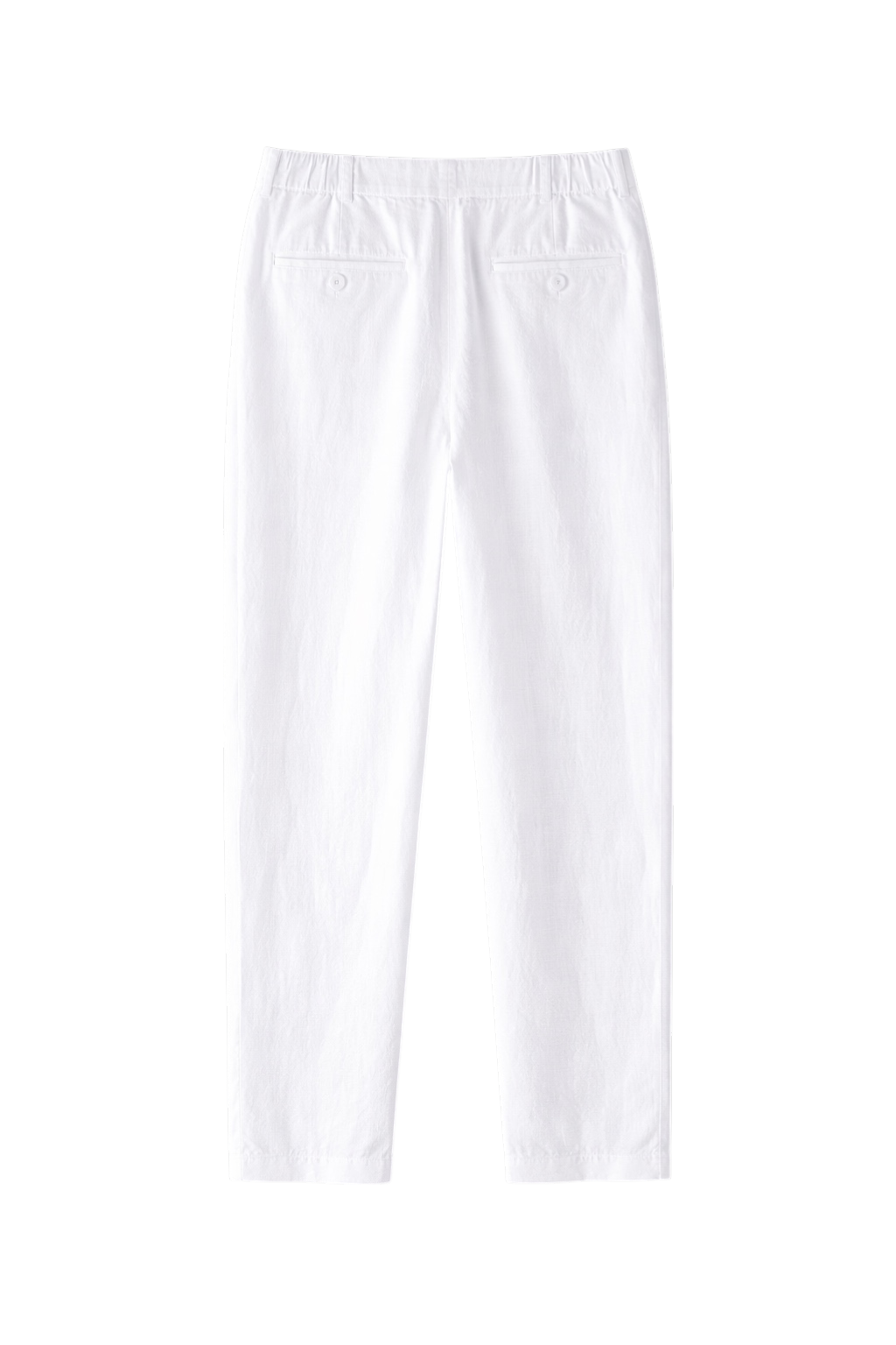 Tailored Linen-Look Trousers
