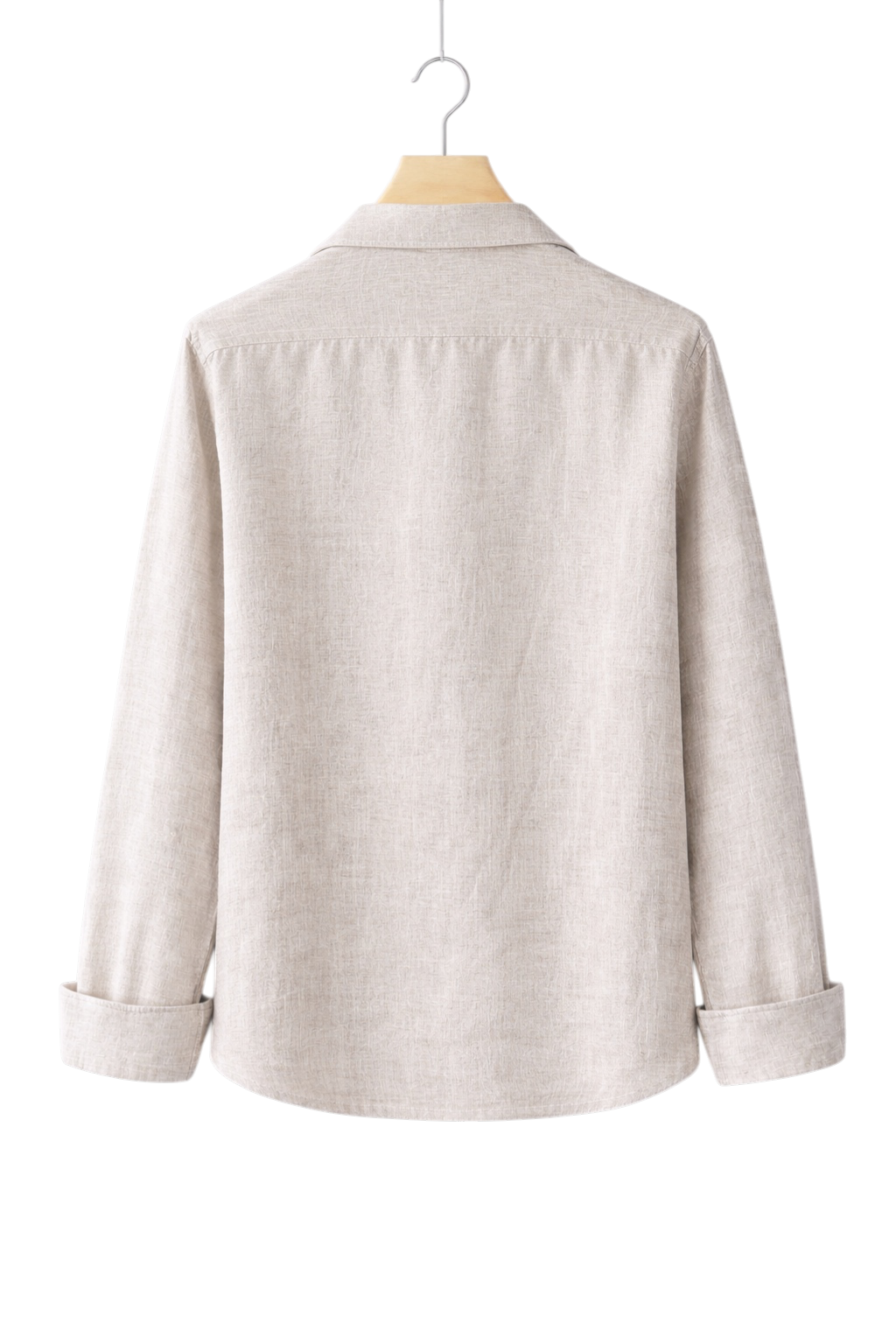 Textured Linen-Look Shirt