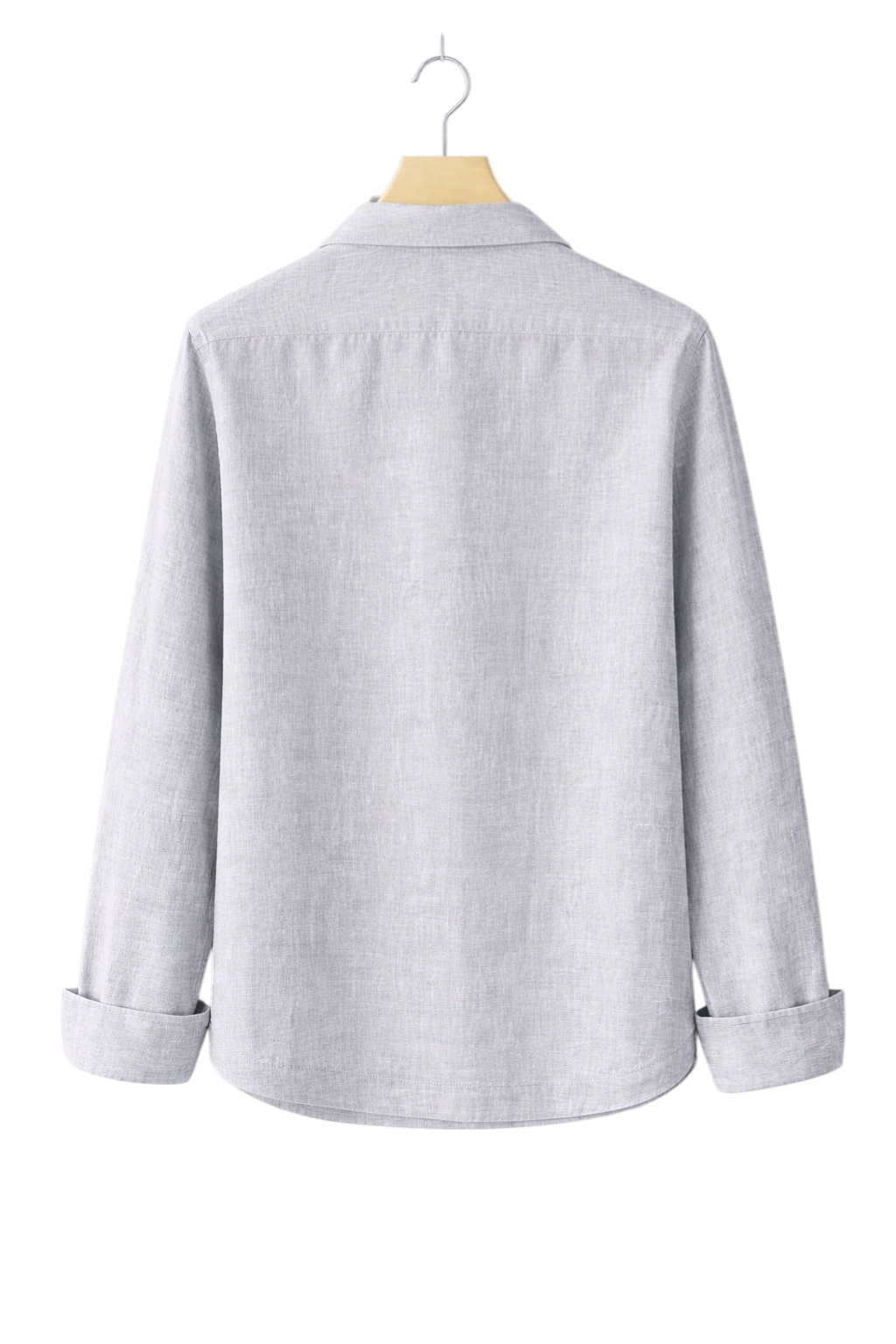 Textured Linen-Look Shirt