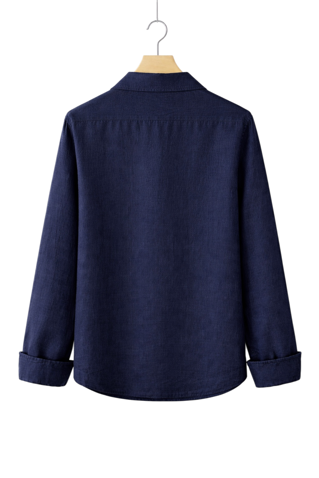 Textured Linen-Look Shirt