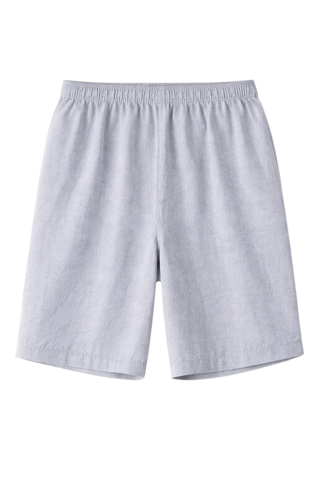 Linen-Look Casual Shorts