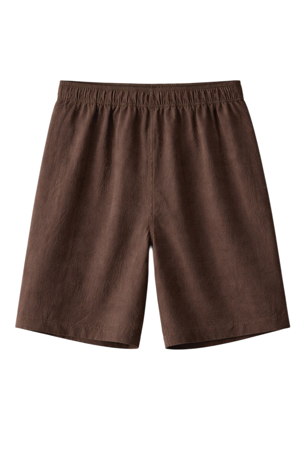 Linen-Look Casual Shorts