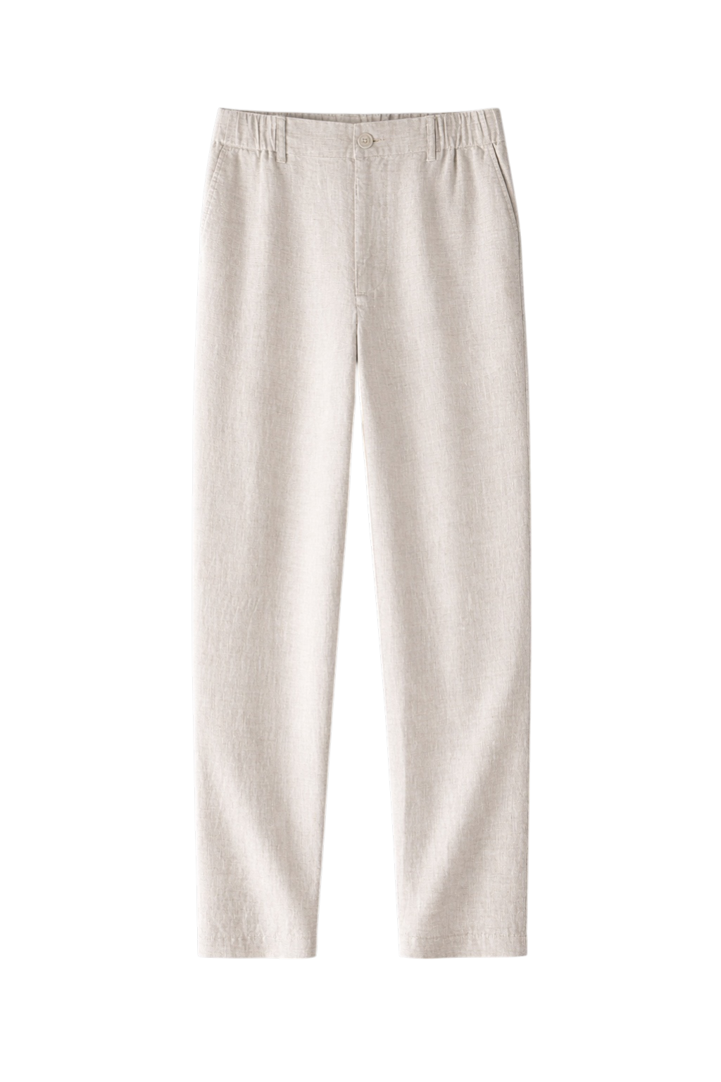 Tailored Linen-Look Trousers