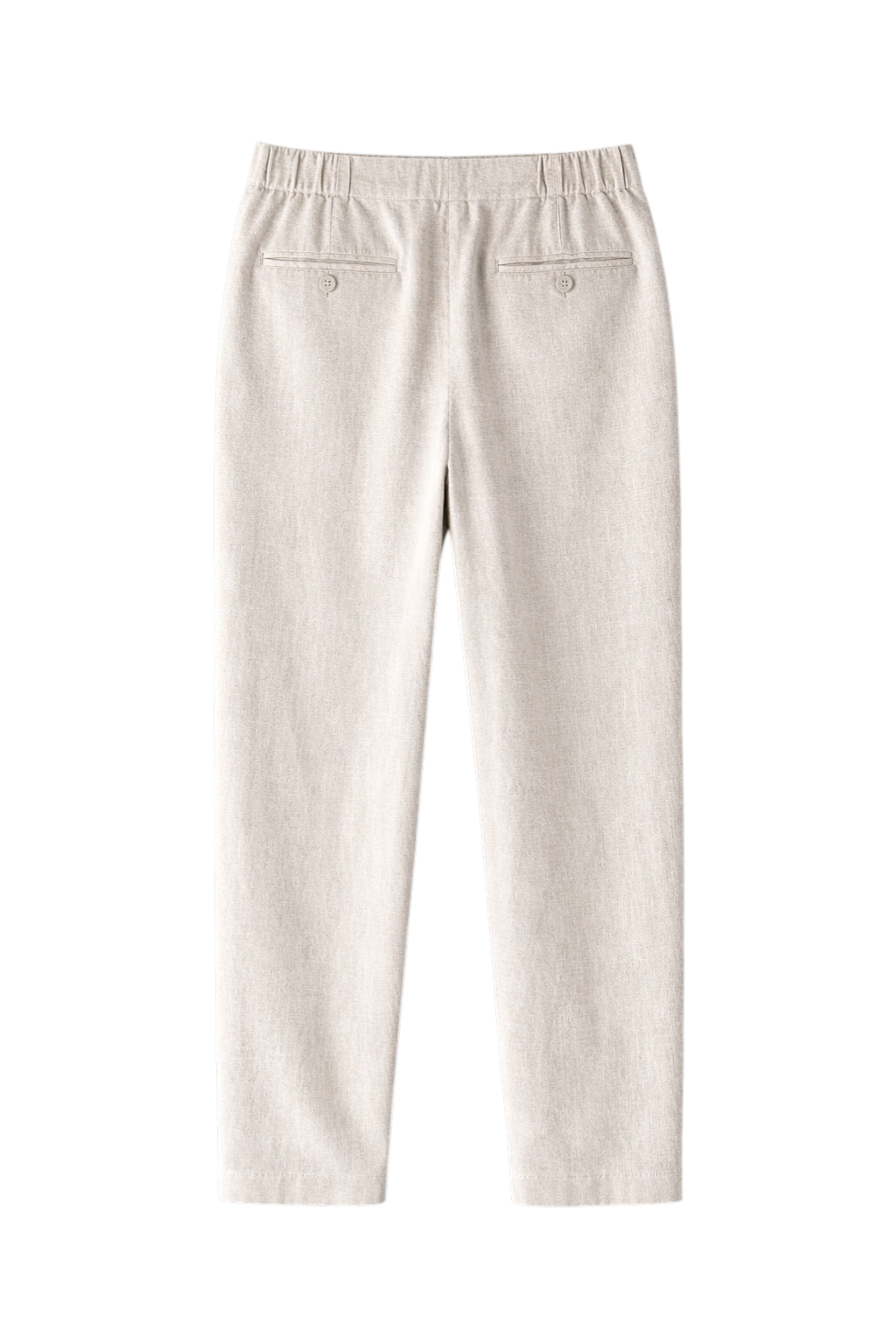 Tailored Linen-Look Trousers