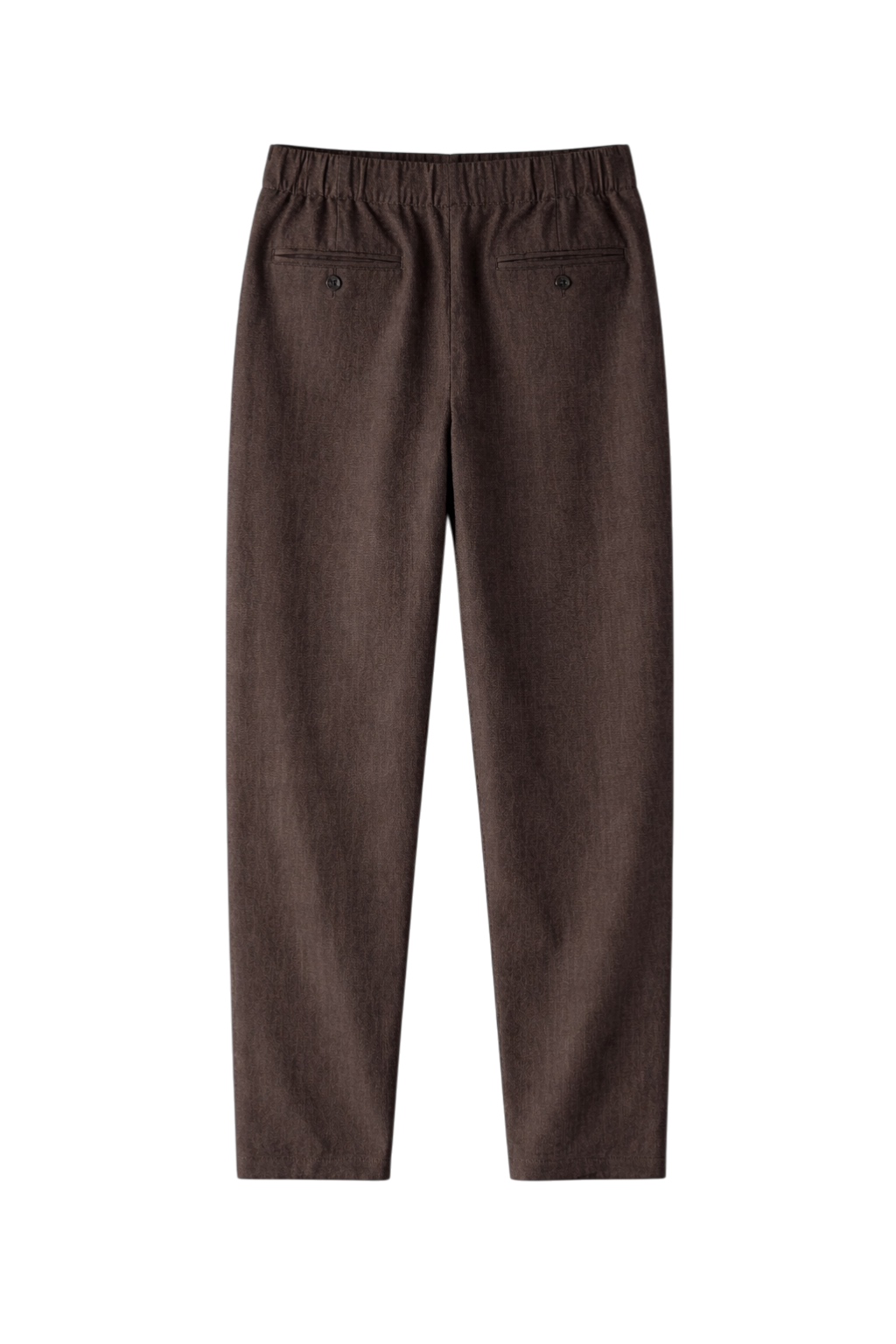 Tailored Linen-Look Trousers