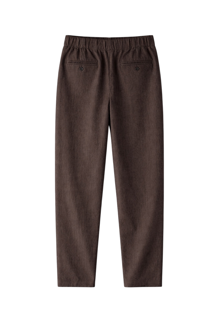 Tailored Linen-Look Trousers
