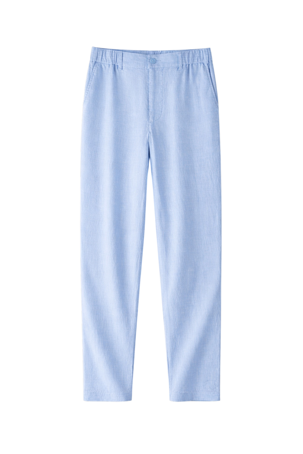 Tailored Linen-Look Trousers