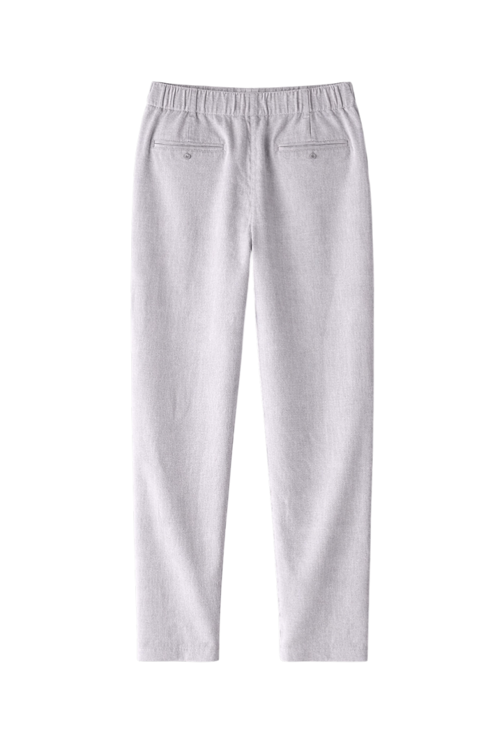 Tailored Linen-Look Trousers