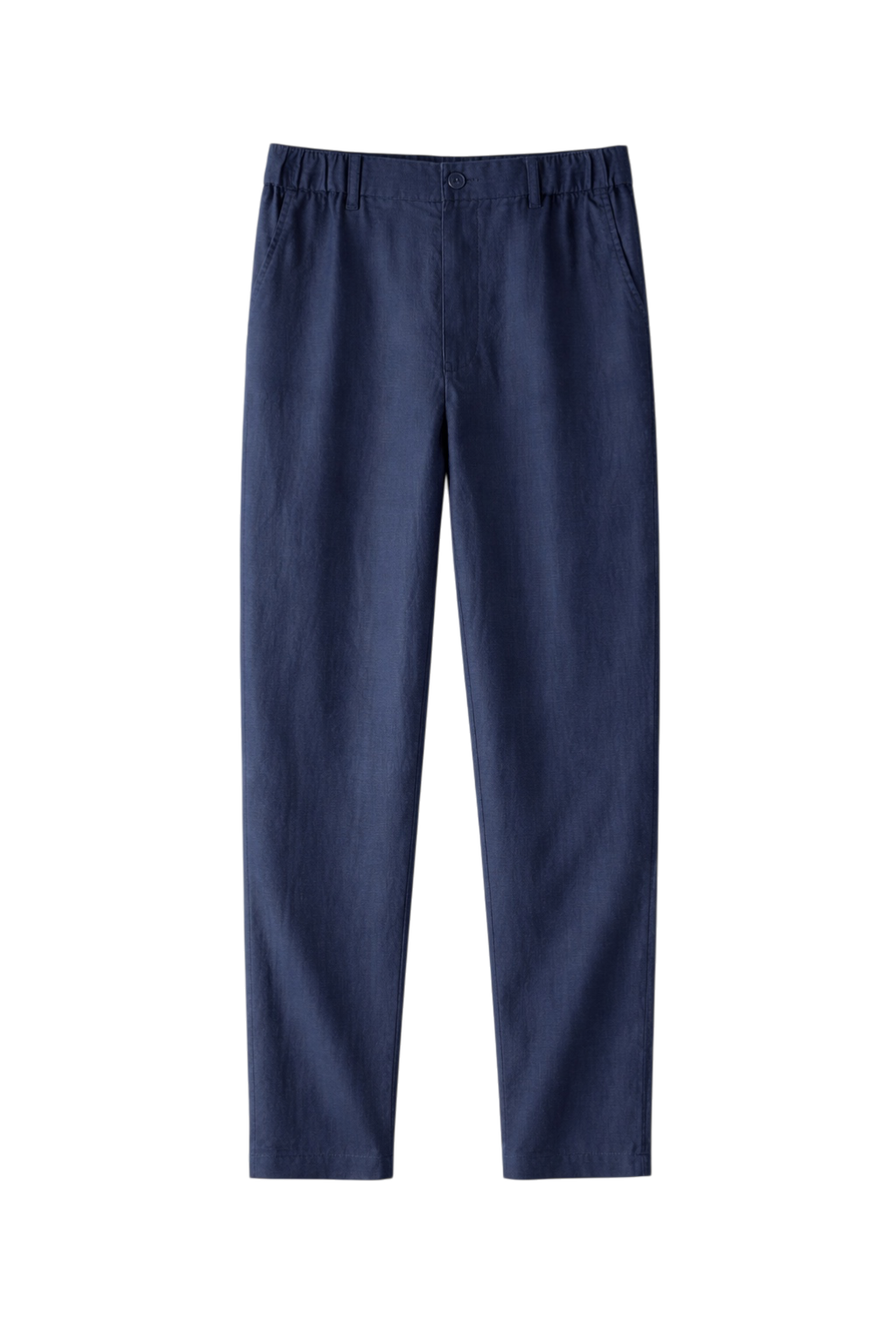 Tailored Linen-Look Trousers