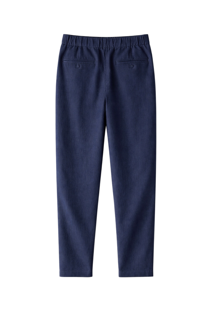 Tailored Linen-Look Trousers
