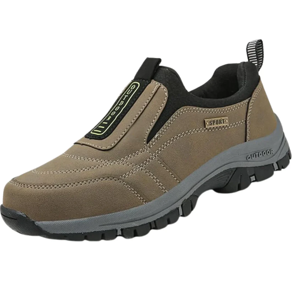 Athletic Slip-On Hiking Boots