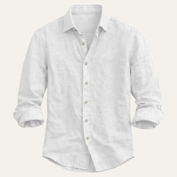 Summer Casual Linen-Look Shirt
