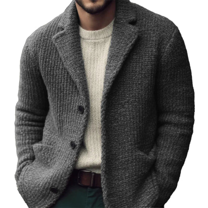 Men’s Button Front Knit Cardigan