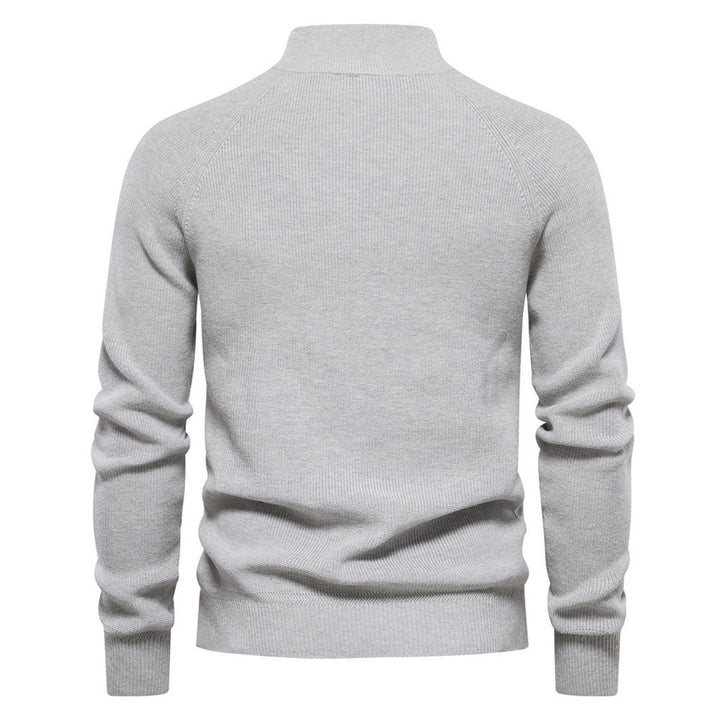 Half-Zip Trui Heren | Ademend Warm & Zacht Draaggevoel