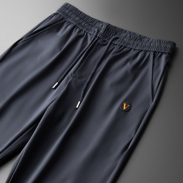 Polo Shirt and Drawstring Trousers Set