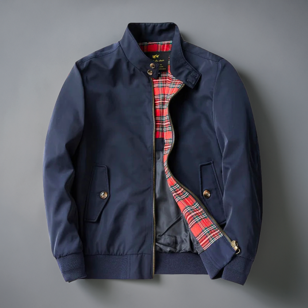 Jas Heren | Klassiek Harrington met Rits