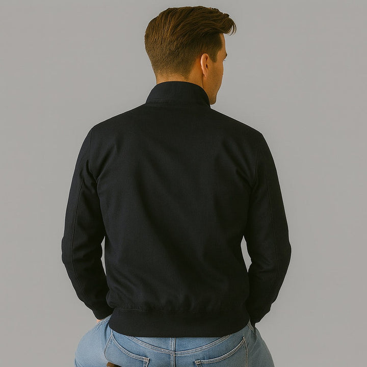 Jas Heren | Klassiek Harrington met Rits