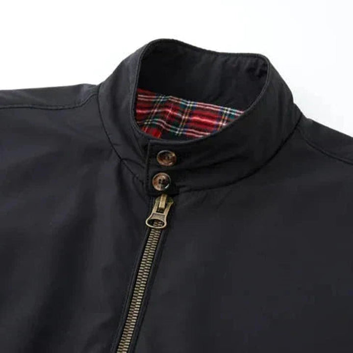 Jas Heren | Klassiek Harrington met Rits