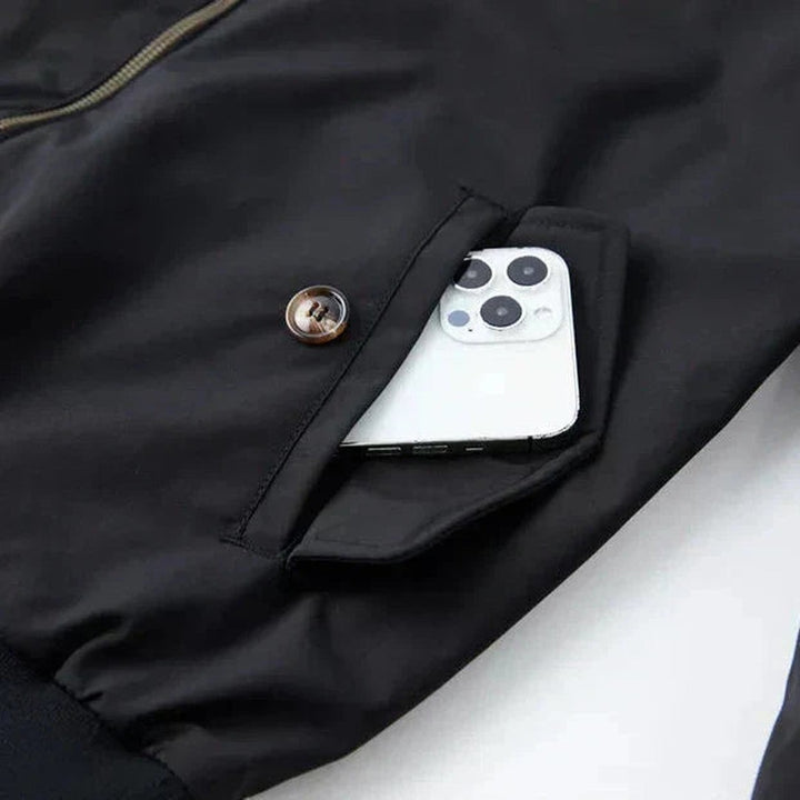 Jas Heren | Klassiek Harrington met Rits