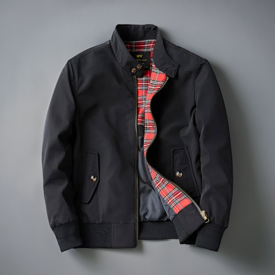Jas Heren | Klassiek Harrington met Rits