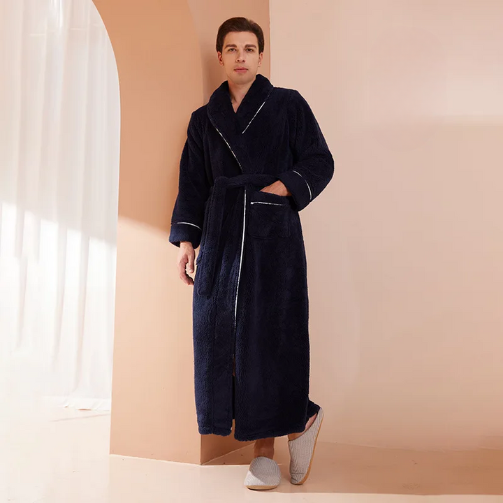 Unisex Soft Belted Bathrobe