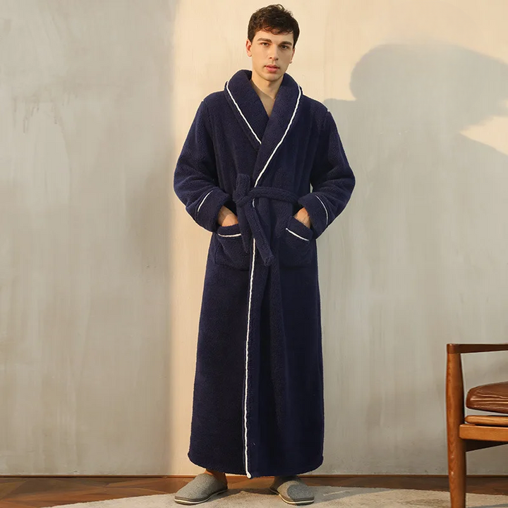 Unisex Soft Belted Bathrobe