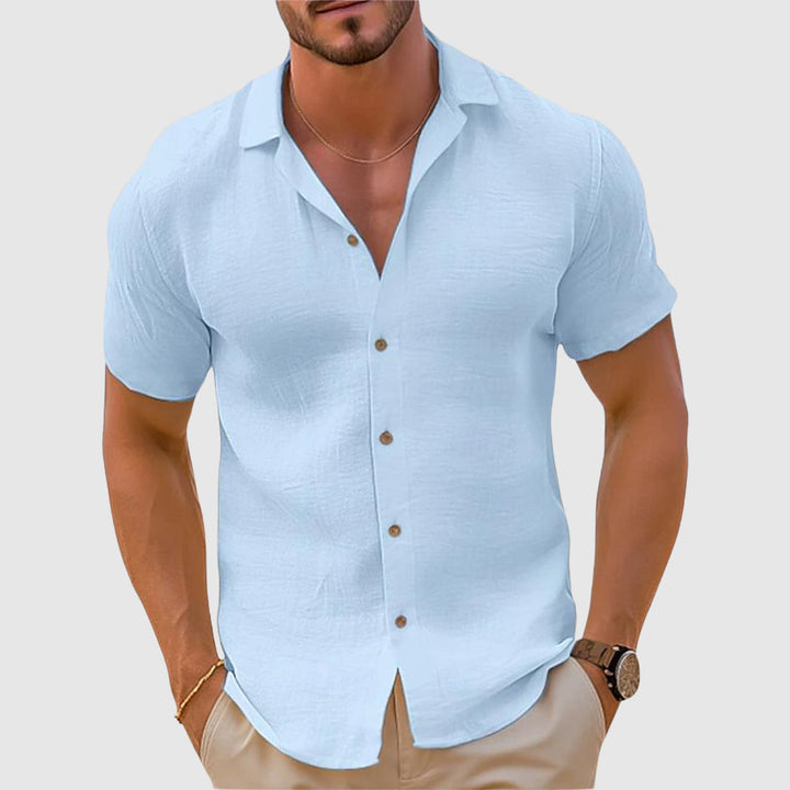 Classic Collar Button Shirt