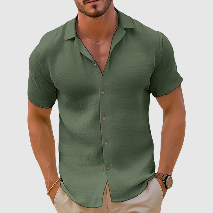 Classic Collar Button Shirt
