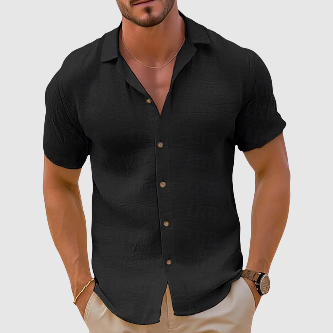 Classic Collar Button Shirt