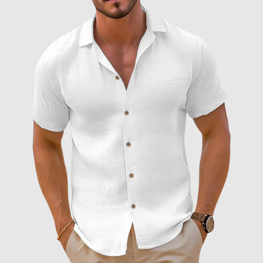 Classic Collar Button Shirt